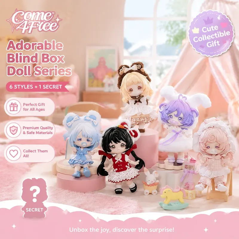 Collectible & Vintage Dolls For Halloween - Come4free 블라인드 박스 시리즈 BJD 인형