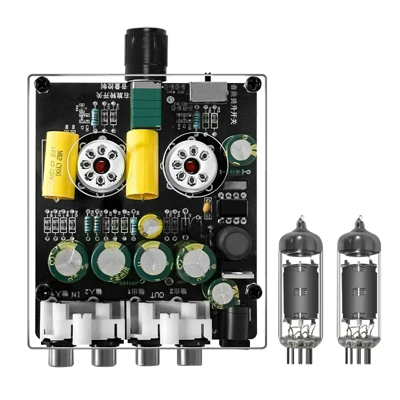 Tube Amplifier Part - 업그레이드된 6K4 튜브 프리앰프 앰프 하이파이