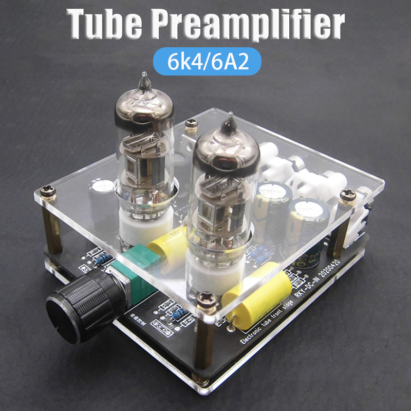 Tube Amplifier Part - 업그레이드 된 6K4/6A2 튜브 프리 앰프