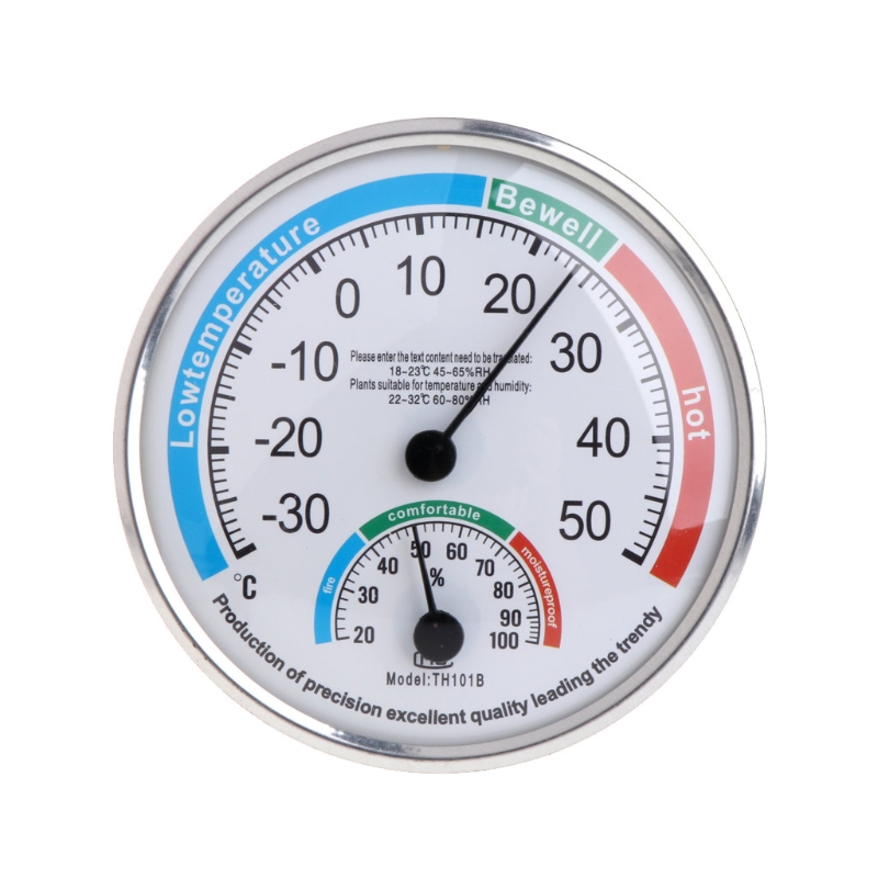 Analog Meter Gauge - 휴대용 아날로그 온도계 습도계 온도 습도