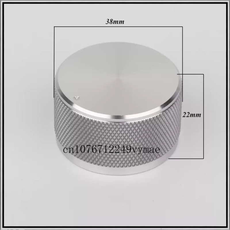 Tube Amplifier Part - 2Pcs Preffair 38mm 금속 알루미늄 로터리