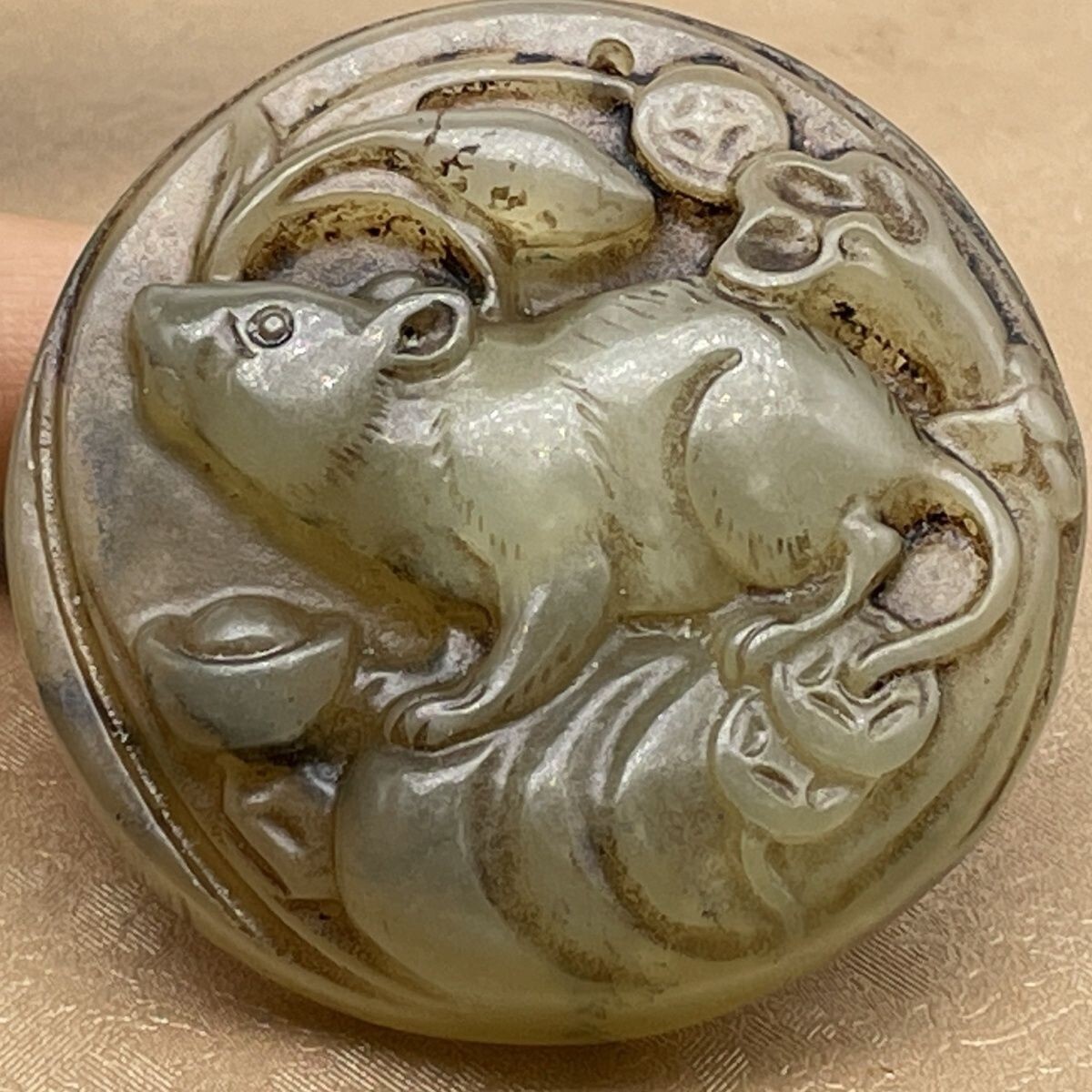 Vintage Collectible Items - 중국 골동품 옛 옥 컬렉션 십이지