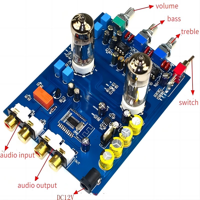 5.0 블루투스 진공관 앰프 보드, 홈 시어터 노래방  - Tube Amplifier Part 리뷰 및 가격