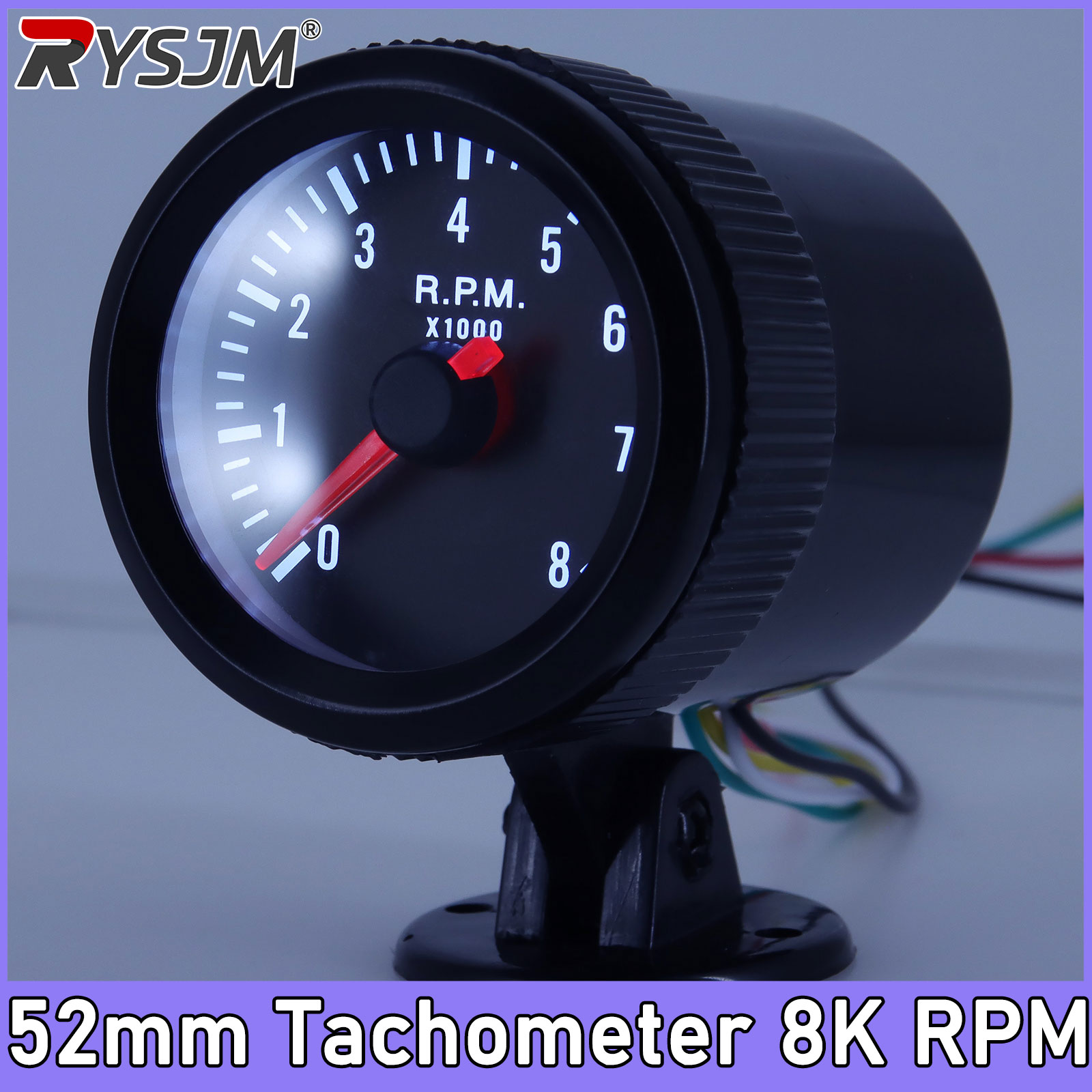 2인치 52mm 타코미터 자동차 미터 RPM 게이지 0 - Analog Meter Gauge 리뷰 및 가격