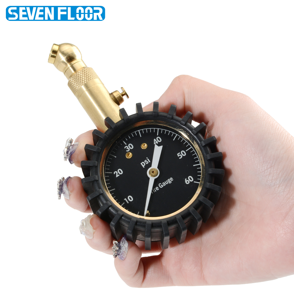 0-60PSI 타이어 압력 게이지 2인치 다이얼 기계식 - Analog Meter Gauge 리뷰 및 가격