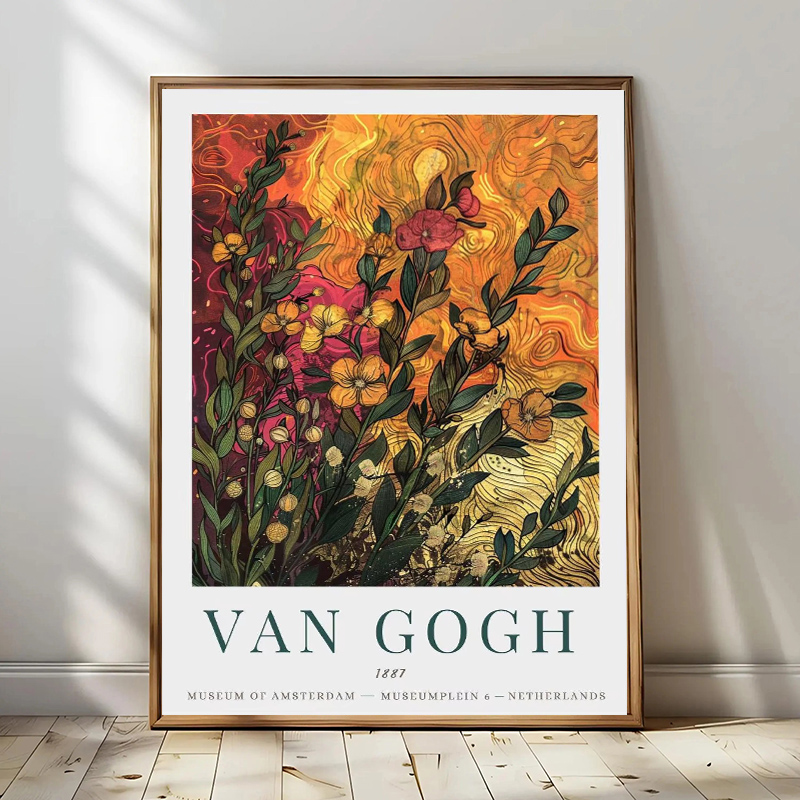 빈티지 반 고흐 컬렉션 그림 캔버스 프린트 포스터 인상 - Vintage Collectible Posters 리뷰 및 가격