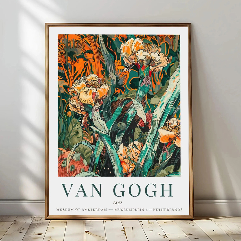 빈티지 반 고흐 컬렉션 그림 캔버스 프린트 포스터 인상 - Vintage Collectible Posters 리뷰 및 가격