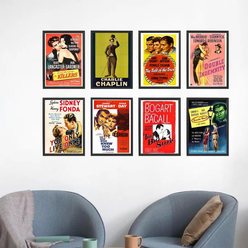빈티지 미국 클래식 사랑 영화 컬렉션 포스터 히치콕 스 - Vintage Collectible Posters 리뷰 및 가격