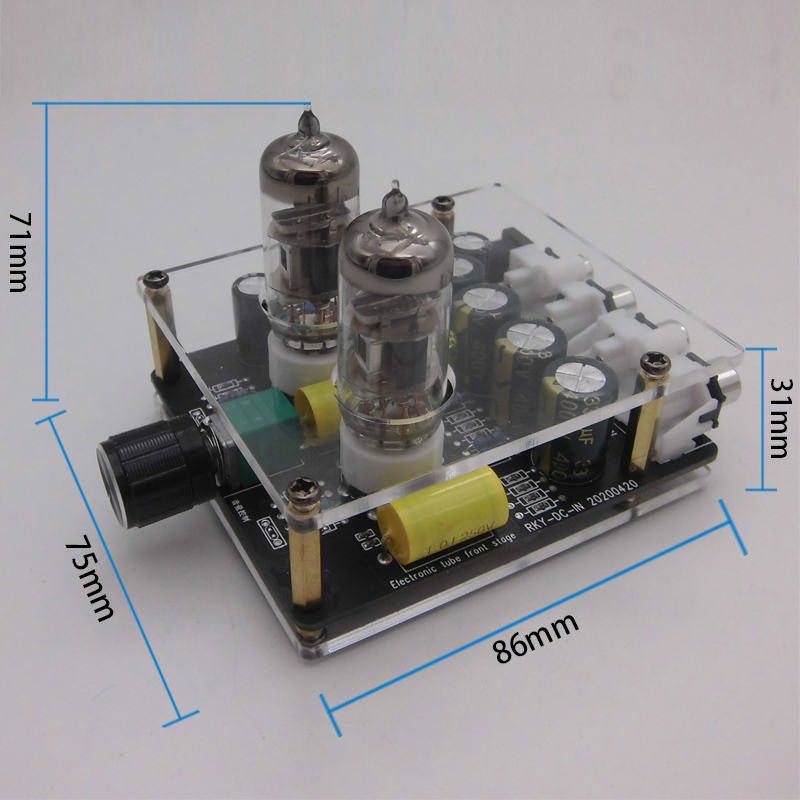 업그레이드 된 6K4/6A2 튜브 프리 앰프 앰프 Hi - Tube Amplifier Part 리뷰 및 가격