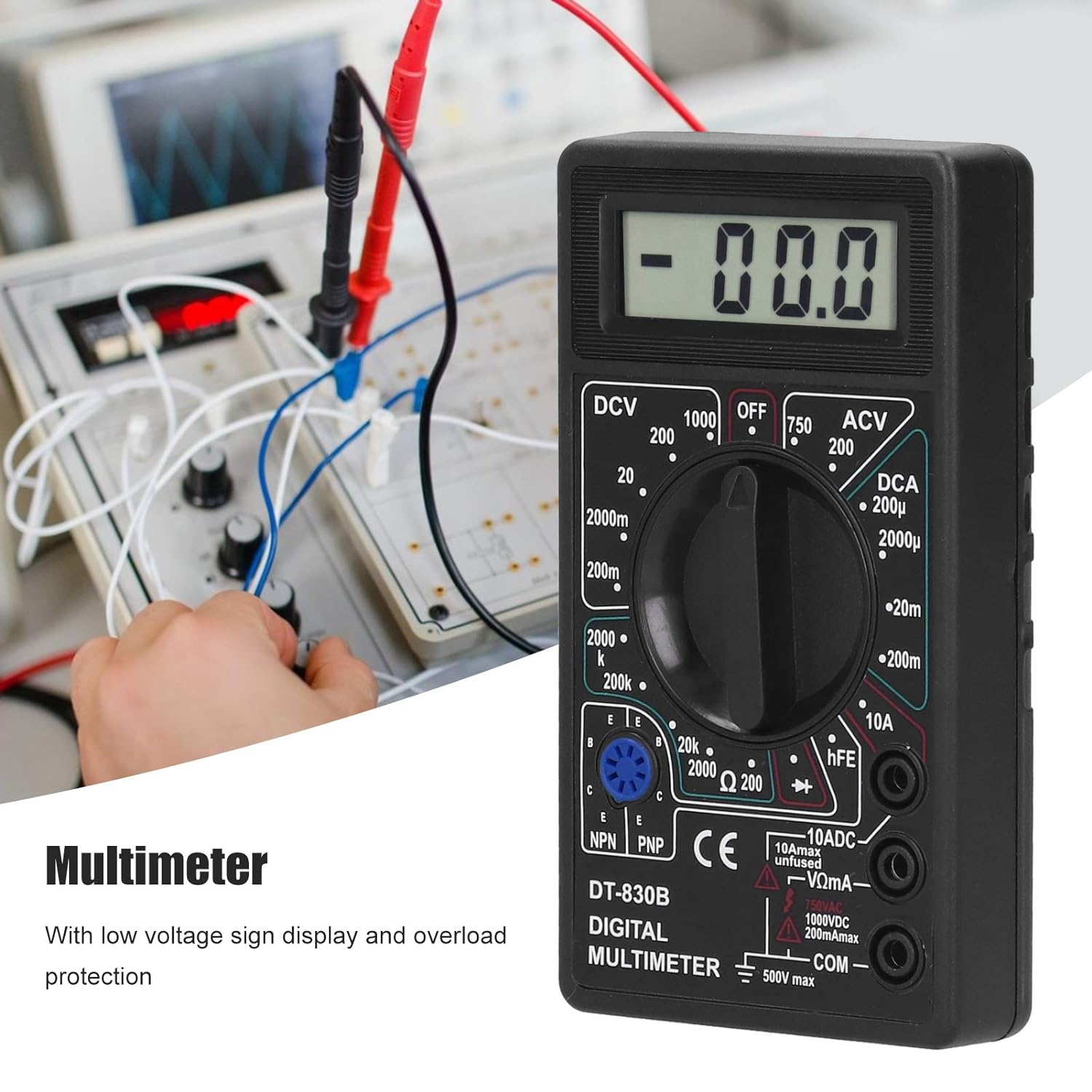 디지털 멀티미터 테스터, DT830B 전기 전압계 전류 - Analog Meter Gauge 리뷰 및 가격