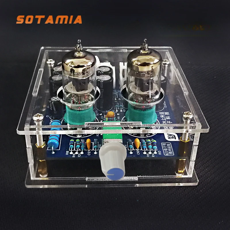 SOTAMIA 6J1 튜브 프리앰프 오디오 파워 앰프, - Tube Amplifier Part 리뷰 및 가격