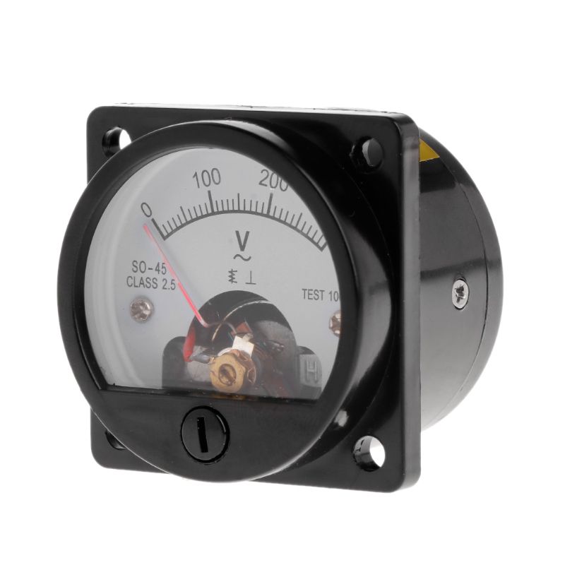전압계 SO-45 AC 0-300V 원형 아날로그 다이 - Analog Meter Gauge 리뷰 및 가격