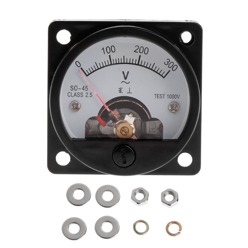 전압계 SO-45 AC 0-300V 원형 아날로그 다이 - Analog Meter Gauge 리뷰 및 가격
