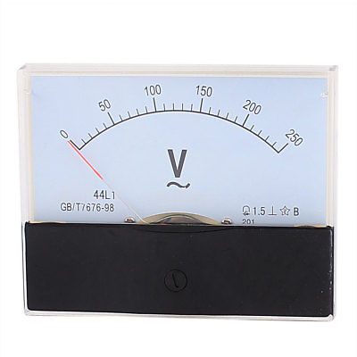 44L1 AC 0-250V 아날로그 패널 전압계 전압  - Analog Meter Gauge 리뷰 및 가격