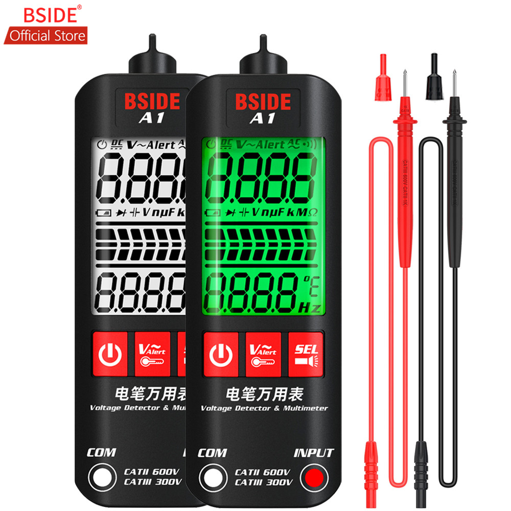 BSIDE A1 새로운 전압 테스터 펜 Ac Dc 멀티 - Analog Meter Gauge 리뷰 및 가격