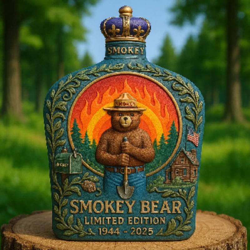 스모키 베어 화재 예방 위스키 디캔터 빈티지 주류병 바 - Vintage Collectible Bears 리뷰 및 가격