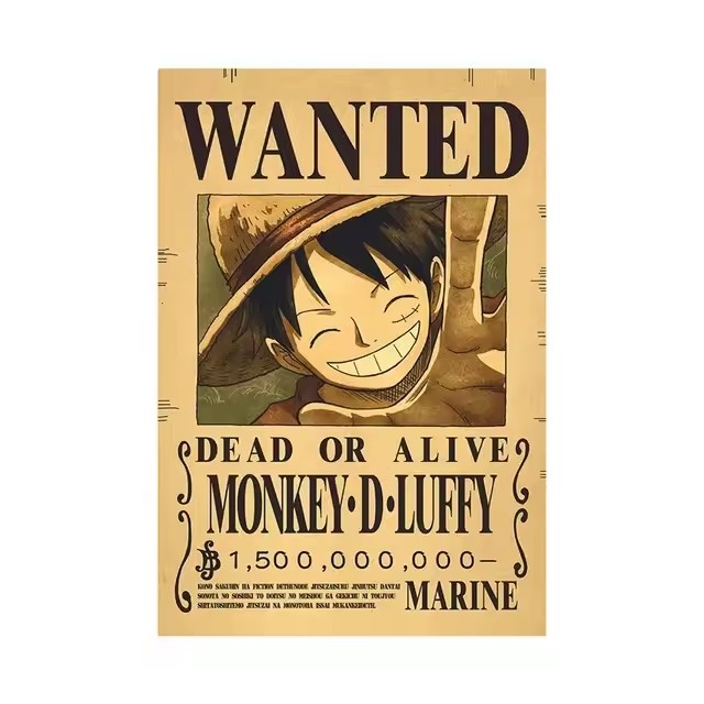 애니메이션 원피스 바운티 원하는 사람 포스터 루피 기어 - Vintage Collectible Posters 리뷰 및 가격