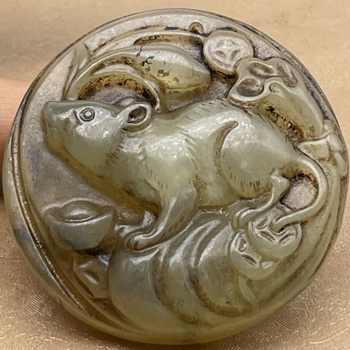 중국 골동품 옛 옥 컬렉션 십이지 래트 고대 희귀 행운 - Vintage Collectible Items 리뷰 및 가격