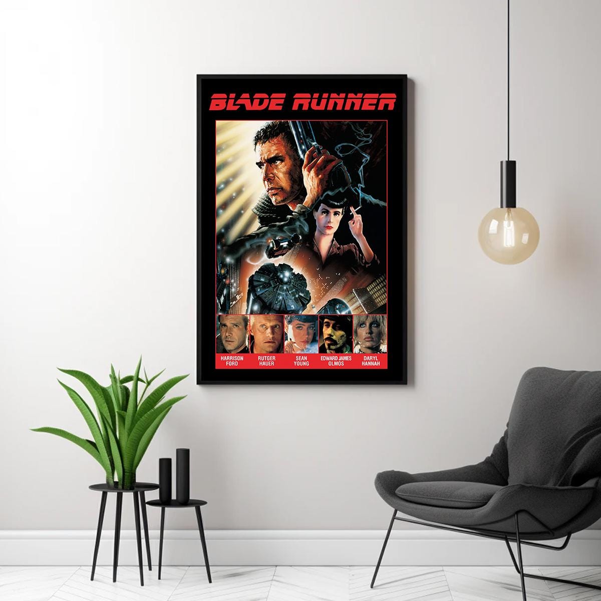 블레이드 러너 1982 클래식 영화 포스터 - 영화 팬 - Vintage Collectible Posters 리뷰 및 가격