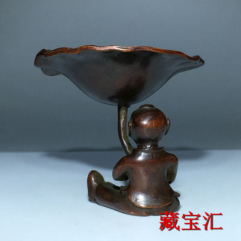 빈티지 골동품 연잎 어린이 청동상 시골풍 앤틱 수집품  - Vintage Collectible Items 리뷰 및 가격