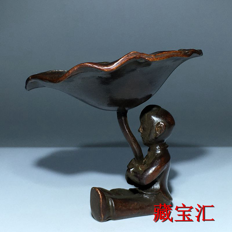 빈티지 골동품 연잎 어린이 청동상 시골풍 앤틱 수집품  - Vintage Collectible Items 리뷰 및 가격