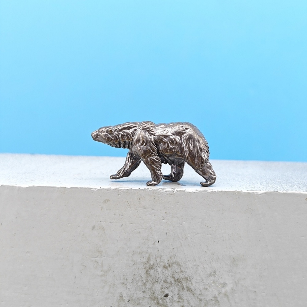 빈티지 황동 갈색곰 미니 피규어 야생동물 조각상 이끼  - Vintage Collectible Bears 리뷰 및 가격