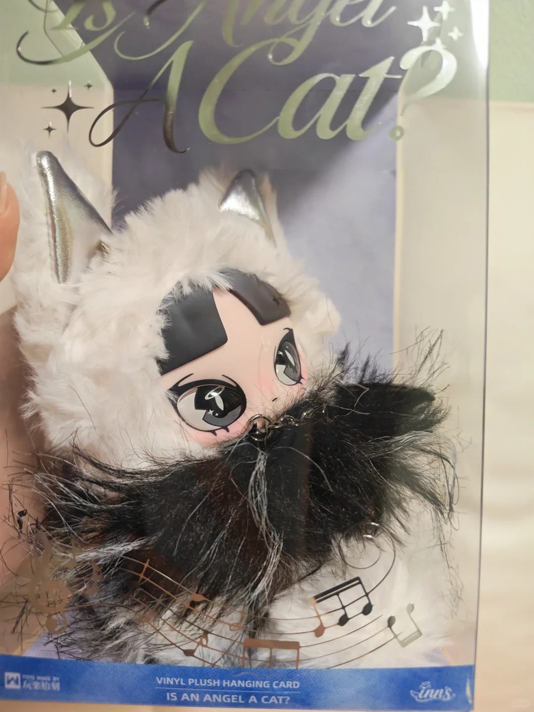오리지널 인즈 이즈 앤젤 고양이 플러시 인형 실버 윙  - Collectible & Vintage Dolls For Halloween 리뷰 및 가격